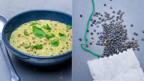 Curry de lentilles vertes du Puy
